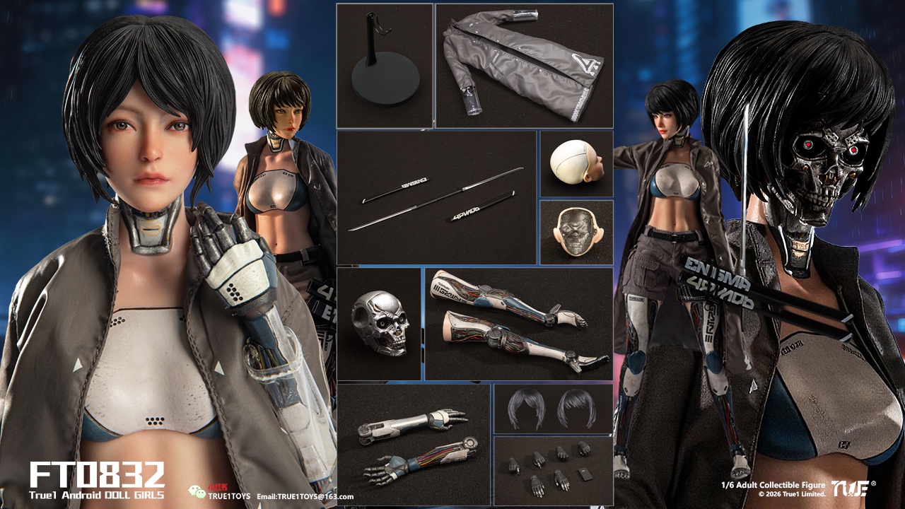 True1Toys FT0832 Android Bill 1/6 Scale Action Figure