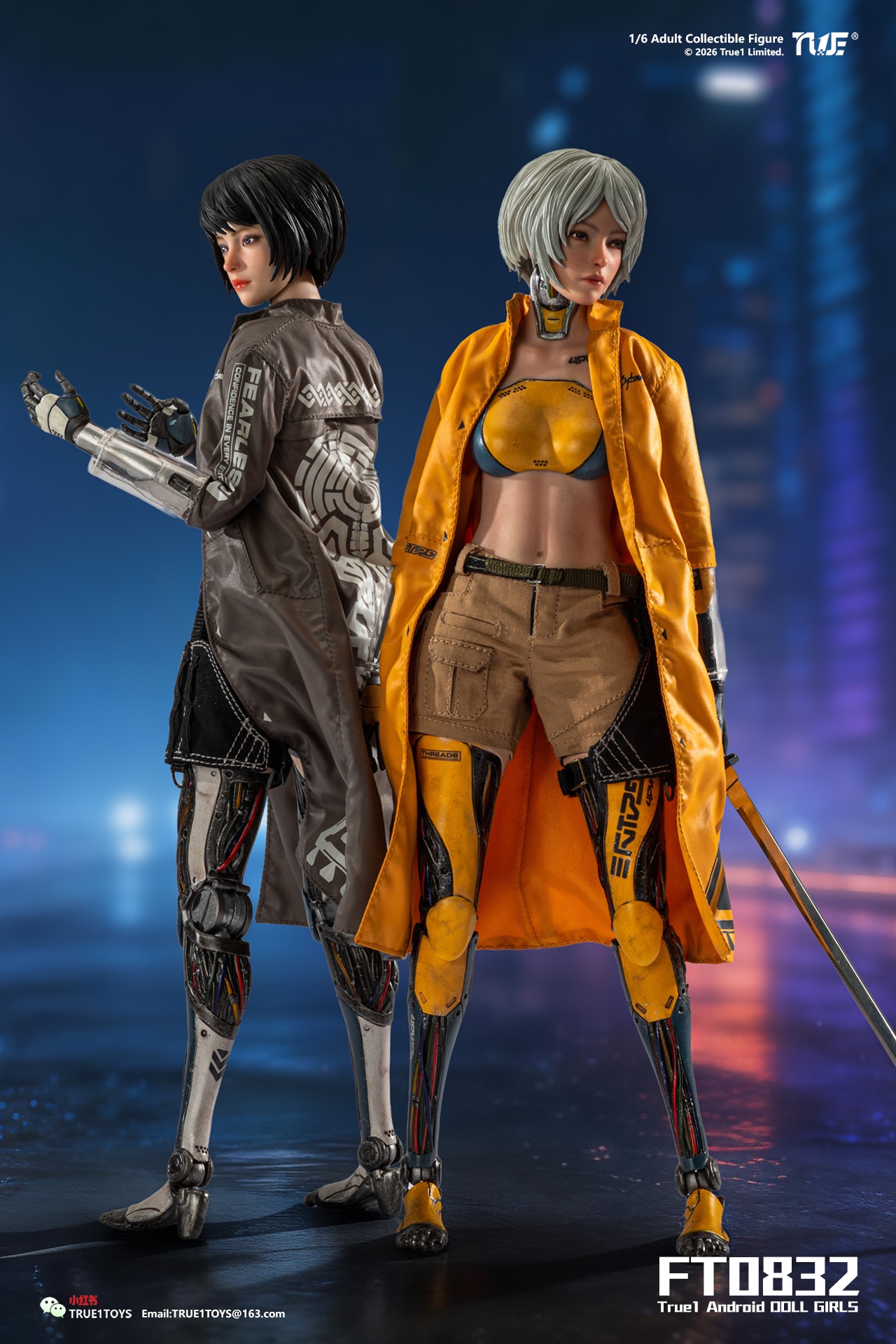 True1Toys FT0832 Android Bill 1/6 Scale Action Figure