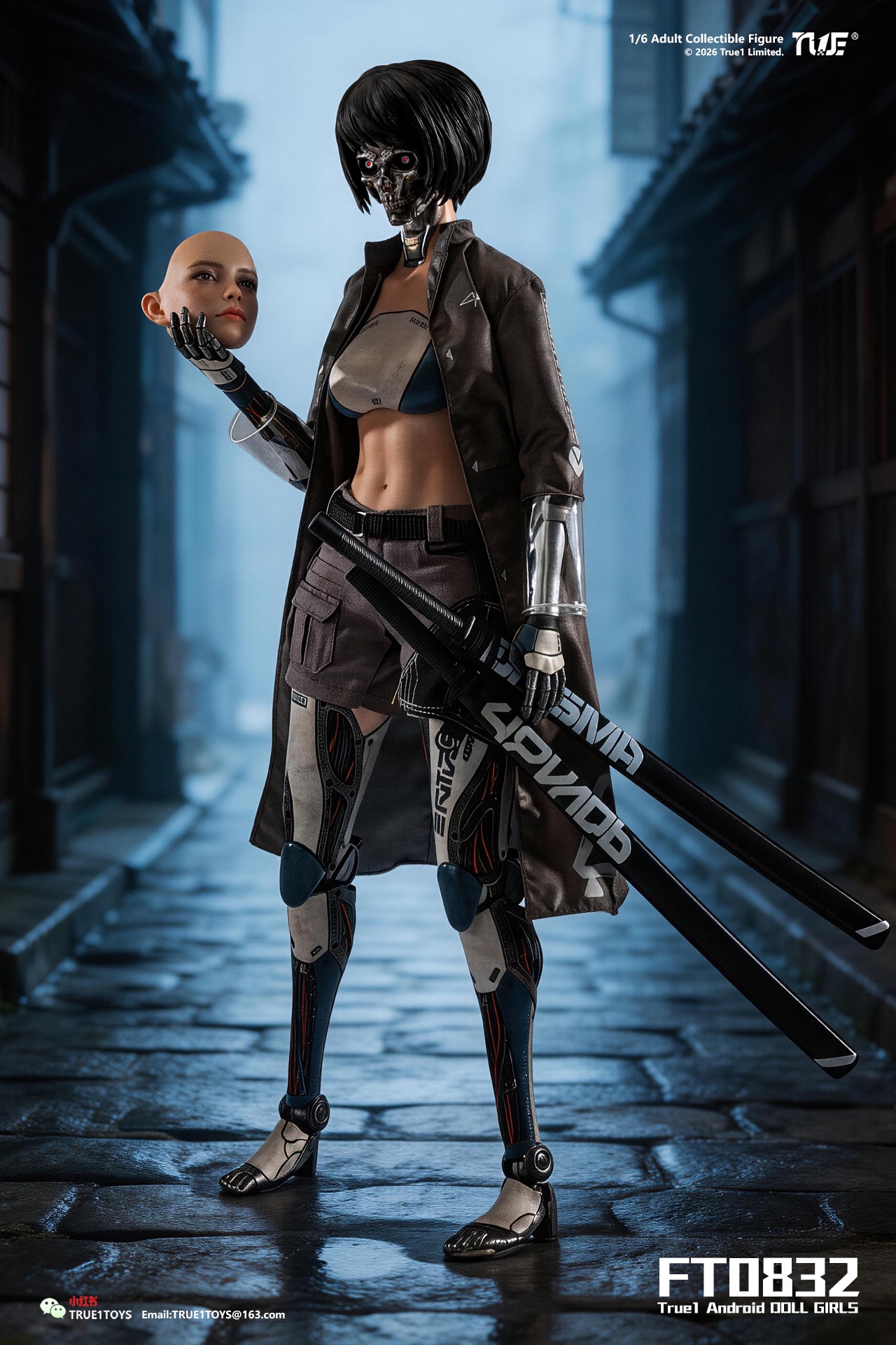 True1Toys FT0832 Android Bill 1/6 Scale Action Figure