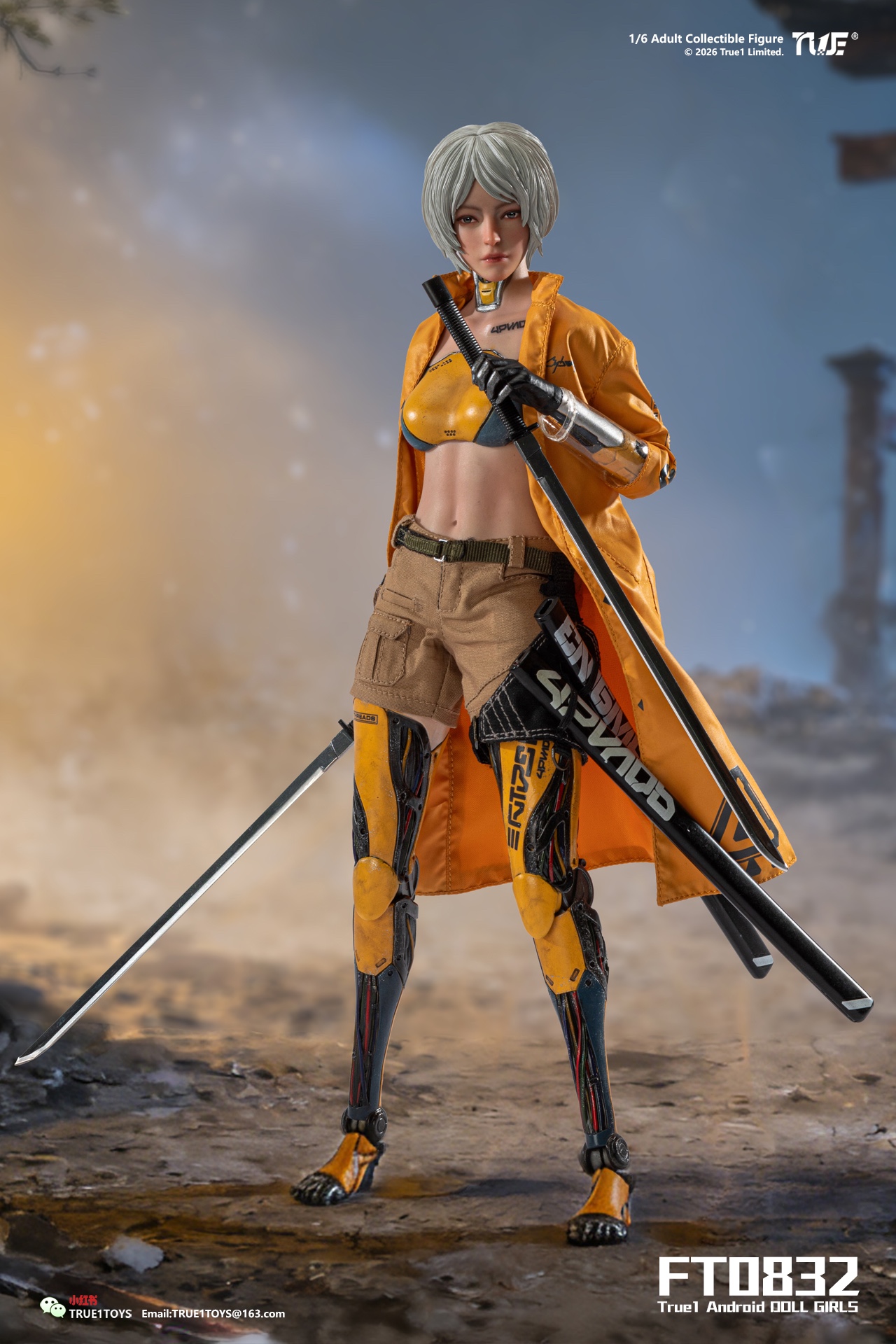 True1Toys FT0832 Android Bill 1/6 Scale Action Figure