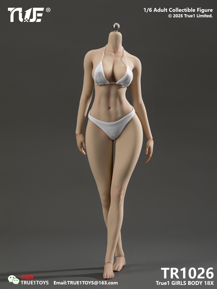 True1Toys TR1026A 1/6 Platinum Silicone Seamless Figure Body