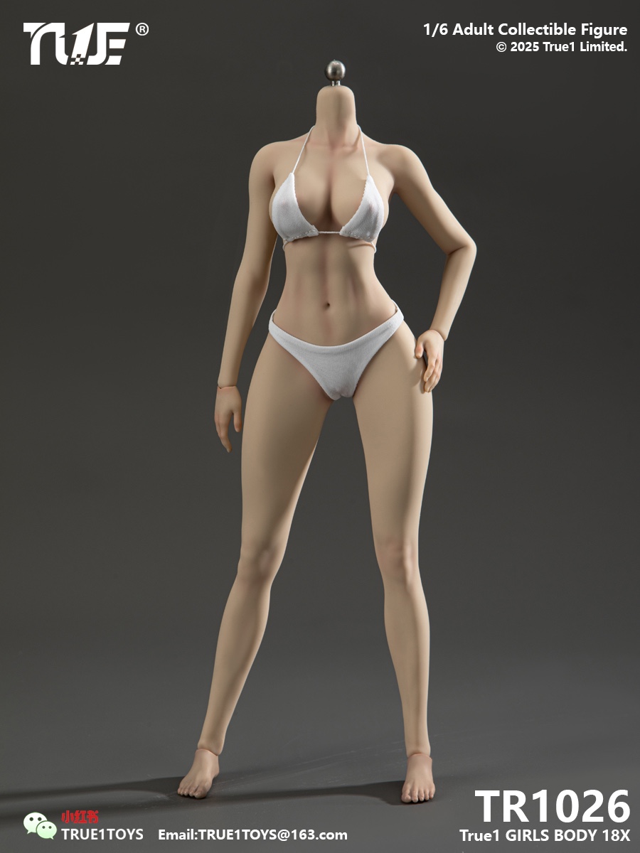 True1Toys TR1026A 1/6 Platinum Silicone Seamless Figure Body