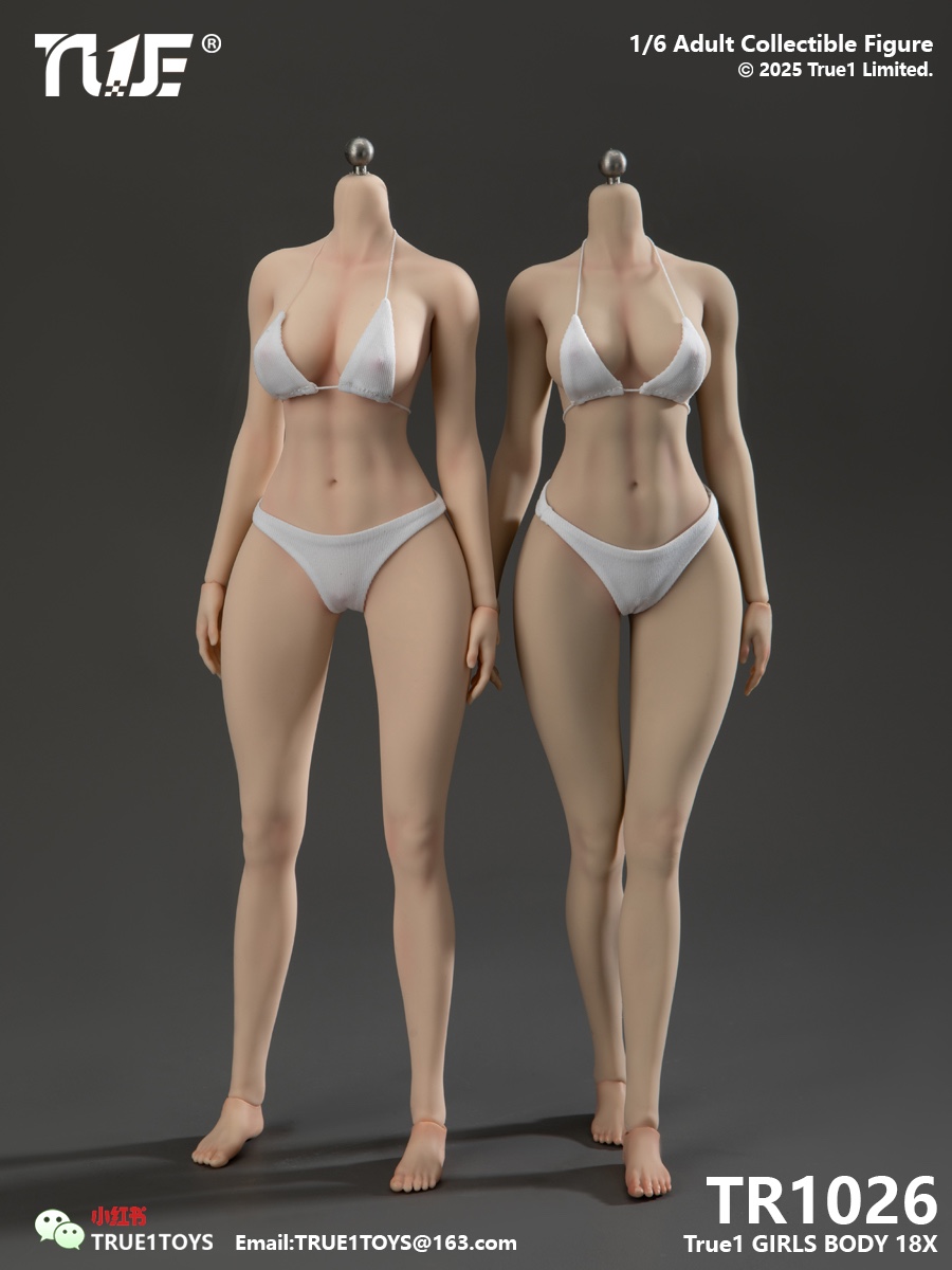 True1Toys TR1026A 1/6 Platinum Silicone Seamless Figure Body