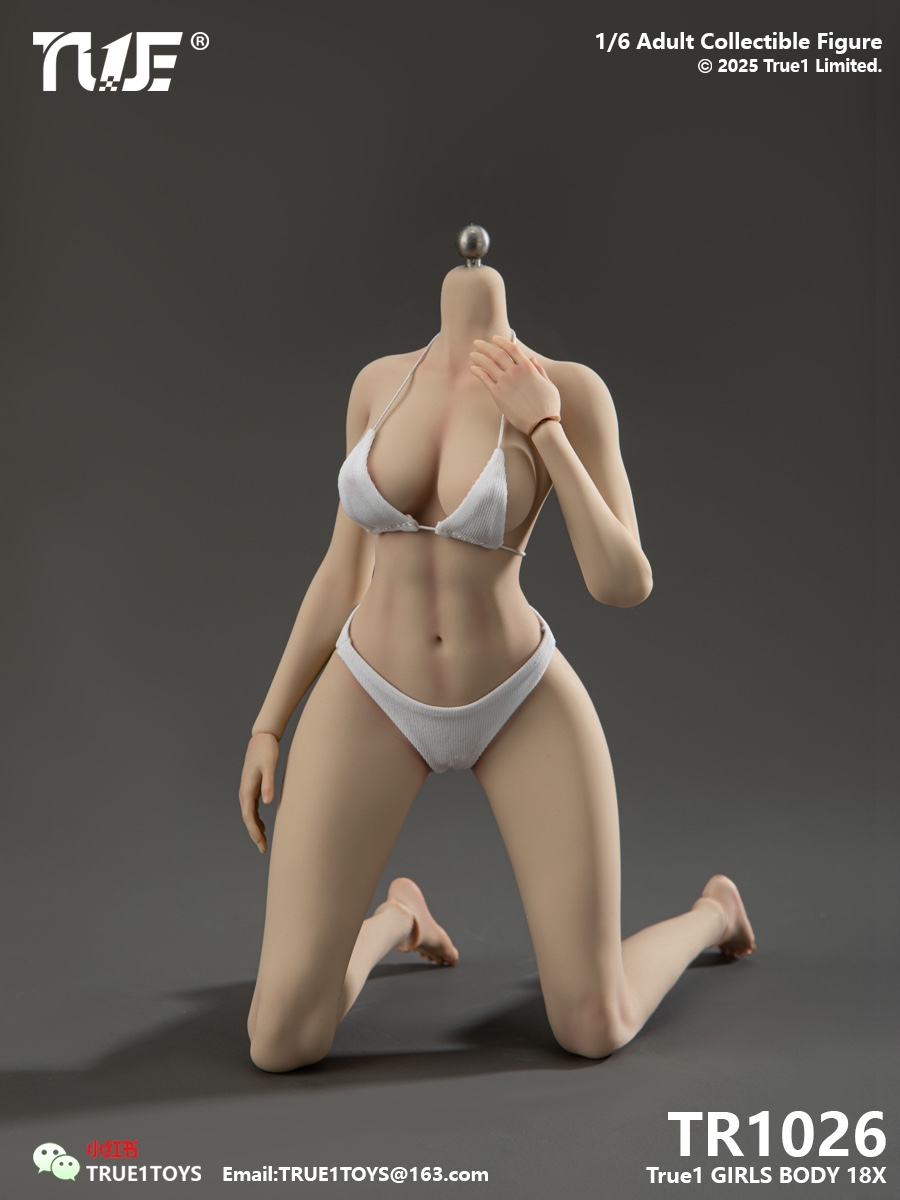 True1Toys TR1026A 1/6 Platinum Silicone Seamless Figure Body