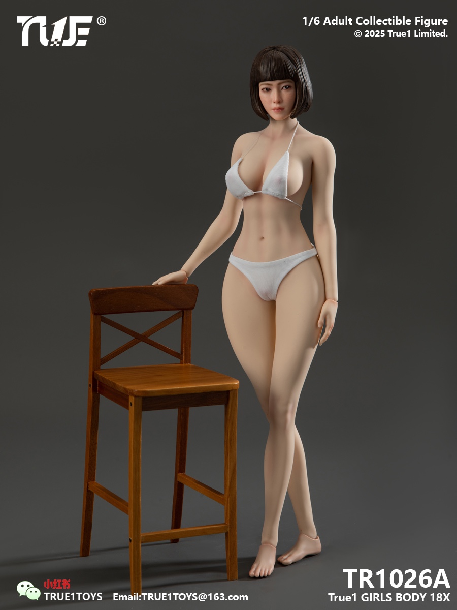 True1Toys TR1026A 1/6 Platinum Silicone Seamless Figure Body