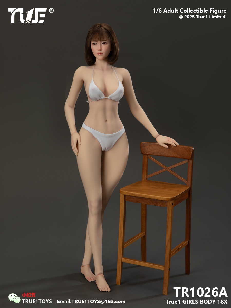 True1Toys TR1026A 1/6 Platinum Silicone Seamless Figure Body